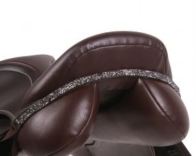 Saddle jewel Lupine Brown/silver Pony