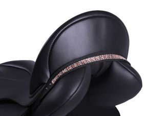 Saddle jewel Macey Black/silver Full