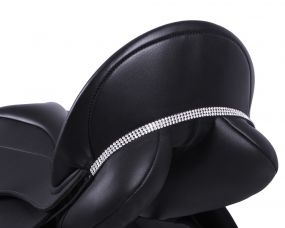 Saddle jewel Madelon Black/silver Full