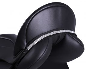 Saddle jewel Verbena Black/silver Full