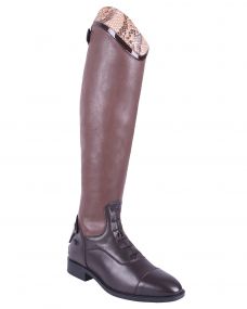 Riding boot Birgit Snake Adult Brown 42