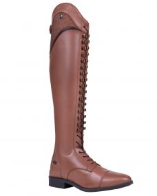 QHP Dorah LLeather Riding Tall Boots with Bling available in regular and  wide calf