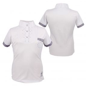 Competition shirt Junior Pearl White 152