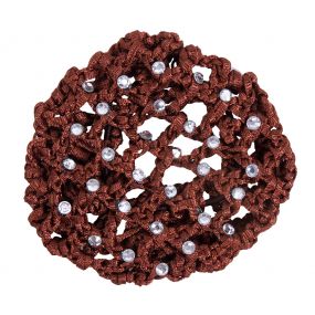 Hair net Diamond Brown