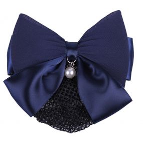 Hair bow Grace Navy