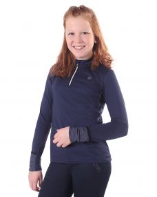Instant heating shirt Loua Junior Navy 176