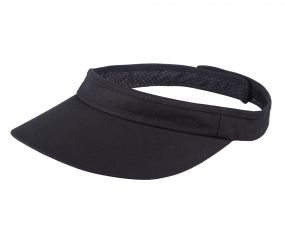 Sun visor for safety helmet Black