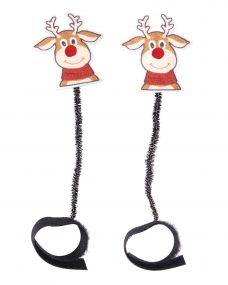 Crown piece accessory Christmas Rudolph