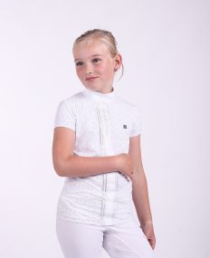 Competitionshirt Xandra Junior White 176