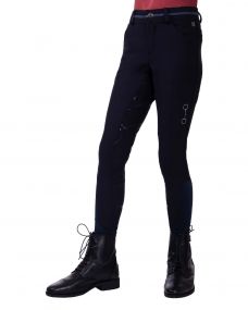 Breeches Carrie Junior full grip Navy 176