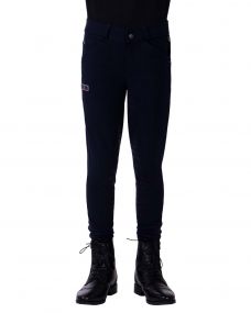 Breeches Novan Junior knee grip Navy 176