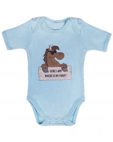 Bodysuit Bobby Baby-blue 68