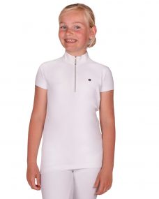 Competition shirt Veerle Junior White 104