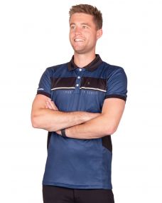 Sport shirt Kai Black/blue 54