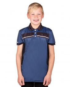 Sport shirt Kai Junior Black/blue 176