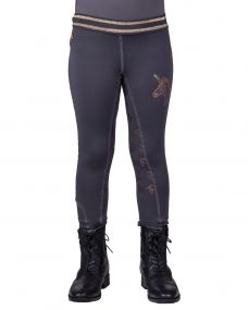 Riding tights Didy junior full grip Grey 98