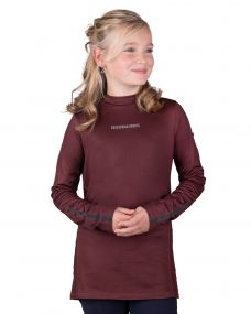 Instant heating shirt Qiara Junior Burgundy 176