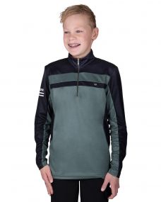 Sport shirt Xavy Junior Black/green 176