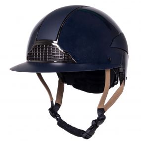 Safety helmet Miami polo visor Navy 59-61
