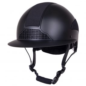 Safety helmet Austyn polo visor Black 59-61