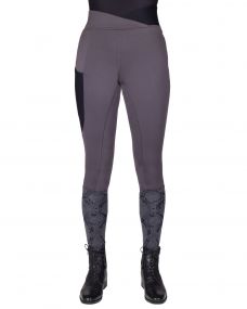 Riding tights Djune full grip Anthracite 44