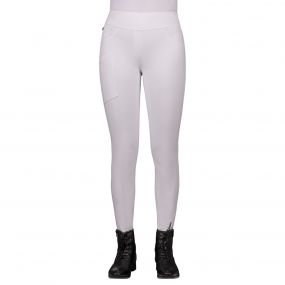 Riding tights Kae leg grip White 44
