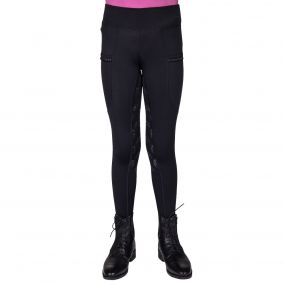 Riding tights Lissie Junior full grip Black 98