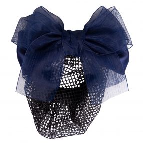 Hair bow Simply Navy