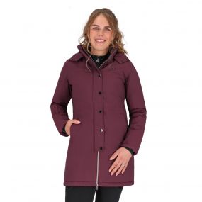 Winterjacket Maelynn Wine red 48
