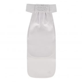 Stock tie Zizah White/silver M