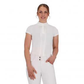 Competition shirt short sleeve Vaila White 44