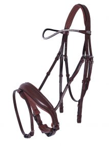 Bridle Odin Dark brown Full