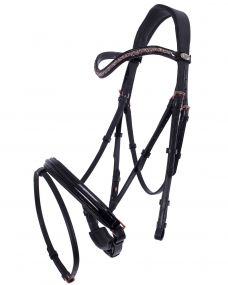 Bridle Amor Black/rose Full