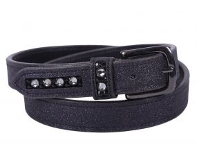 Belt Shimmer Black 95cm