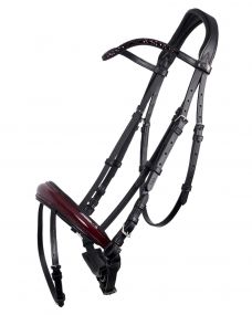 Bridle Chianti Black/burgundy Full