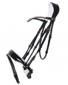 Bridle Nehza Black/white Full