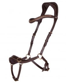 Bitless bridle Anatomical Brown Full