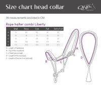 Rope halter combi Liberty