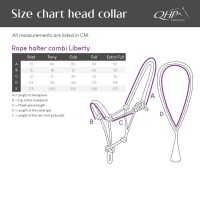 Rope halter combi Liberty