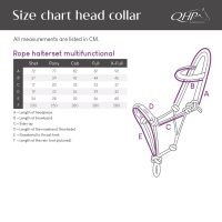 Rope halterset multifunctional