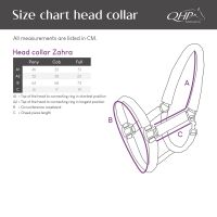 Head collar set Zahra
