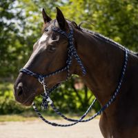 Rope halter Aubree with rein