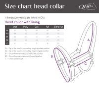 Head collar with lining (presale)
