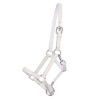 Head collar foal leather with clip