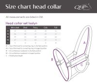 Head collar set Isalyn