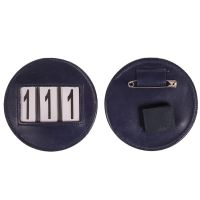 Number holder Modeste round