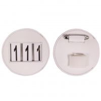 Number holder Modeste round