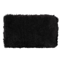 Curb chain protector fake fur