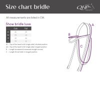 Show bridle Luxe