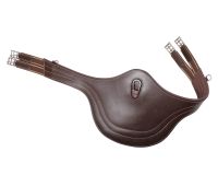 Belly guard girth with luxury stitching